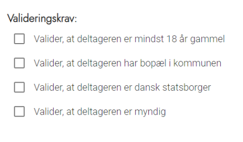 Administration - Valg - Opret valg