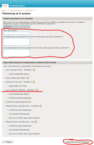 Screenshot af administrationsinterface